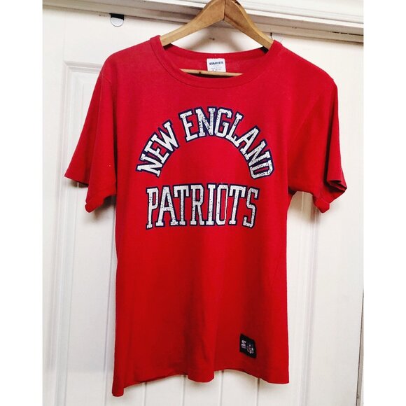 Vintage New England Patriots Shirt, Size Medium, 1980s Starter T-Shirt, NFL - Picture 2 of 8